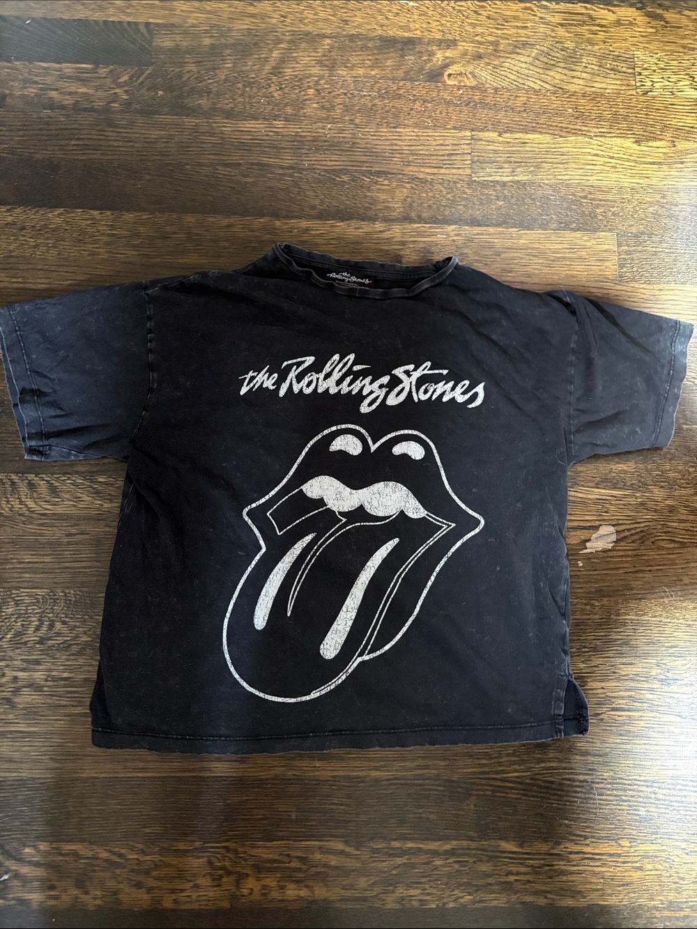 The Rolling Stones Black Kids Graphic Tongue Tee